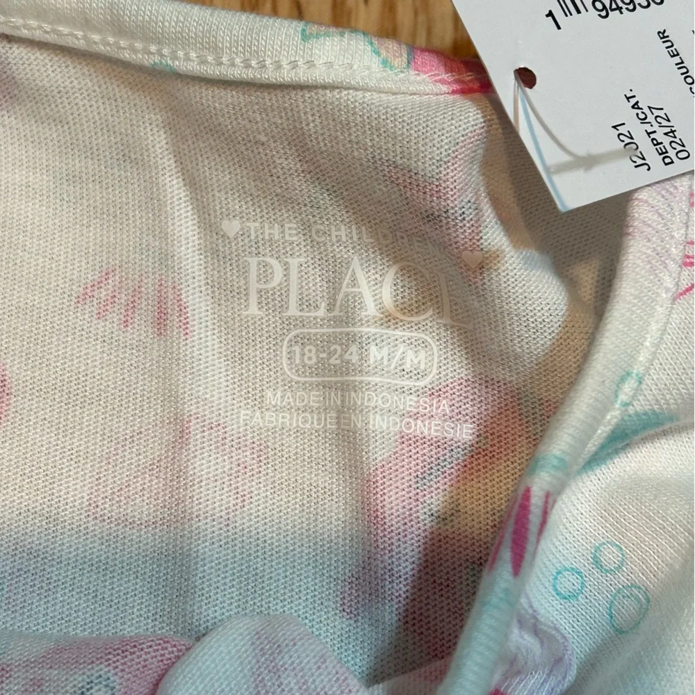 NWT the Children’s Place mermaid‎ dress set 18-24 months
